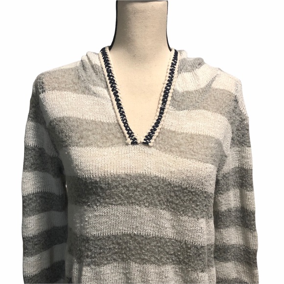 easel Tops Easel Sweater With Hood Poshmark